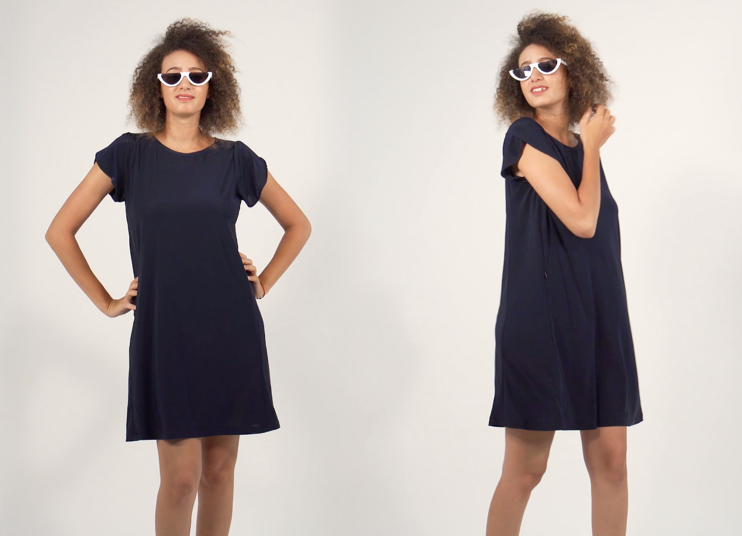 Short Sleeve T shirt dress (5 colors)