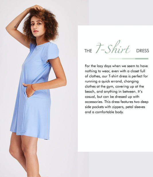 Short Sleeve T shirt dress (5 colors)